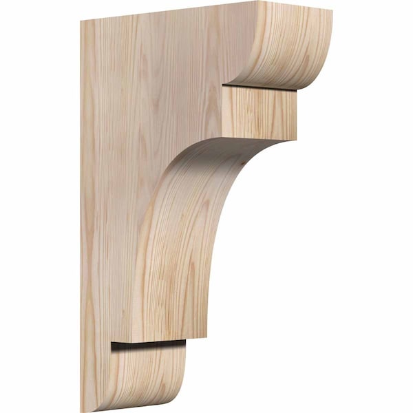 Ekena Millwork New Brighton Smooth Corbel, Douglas Fir, 5 1/2"W x 12"D x 20"H COR06X12X20NEB00SDF - main